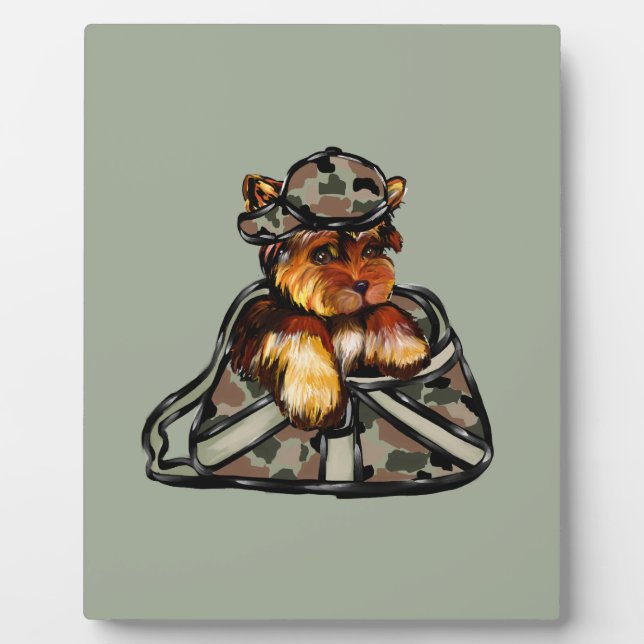 YORKIE POO PLAQUE (Front)