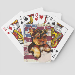 YORKIE POO PLAYING CARDS