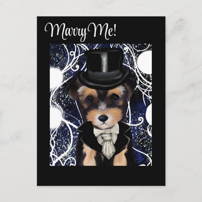 Yorkie Poo       Postcard (Front)