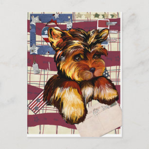 YORKIE POO POSTCARD