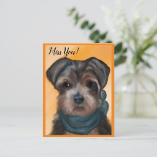 YORKIE POO          POSTCARD