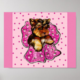 Yorkie Poo Poster