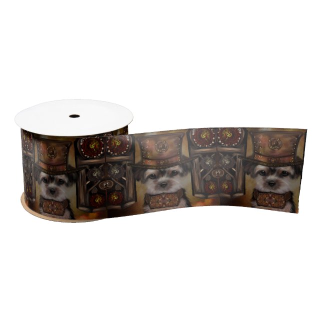 Yorkie Poo Satin Ribbon (Spool)