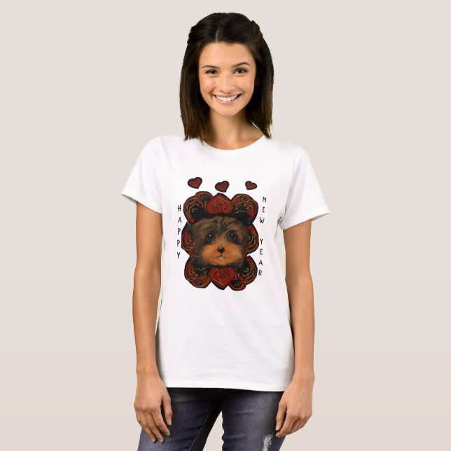 YORKIE POO     T-Shirt (Front Full)