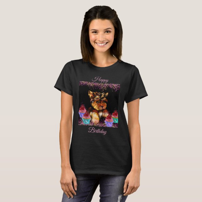 Yorkie Poo T-Shirt (Front Full)