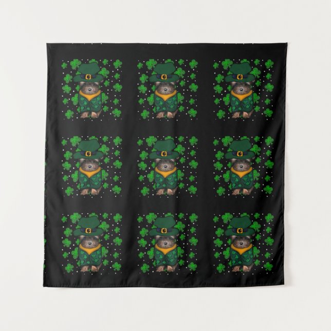 Yorkie  Poo  Tapestry (Front)