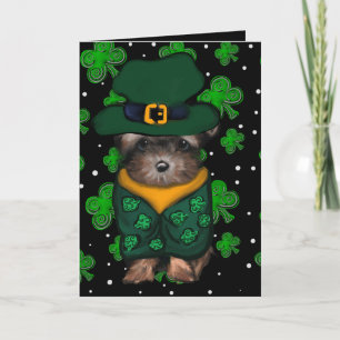 Yorkie  Poo Thank You Card