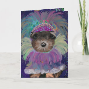 Yorkie Poo Thank You Card