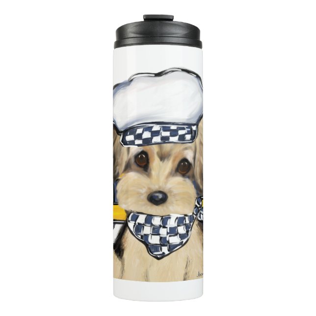 YORKIE POO THERMAL TUMBLER (Front)
