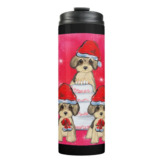 Yorkie Poo Thermal Tumbler (Front)