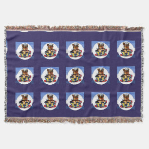 Yorkie Poo Throw Blanket