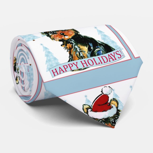 YORKIE POO TIE (Rolled)
