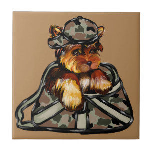 YORKIE POO TILE