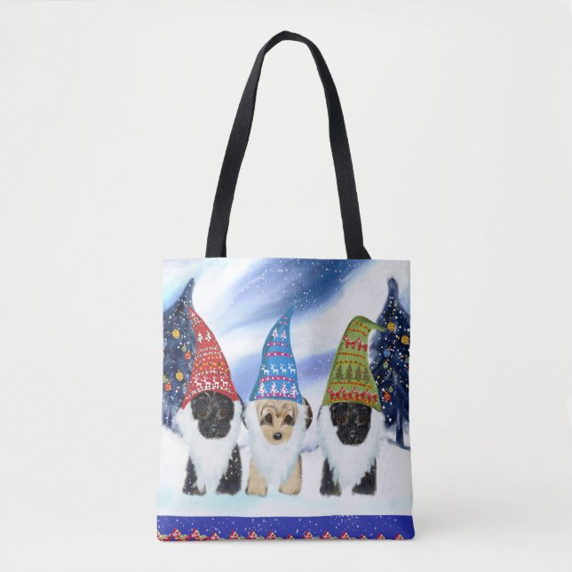 YORKIE POO TOTE BAG (Front)