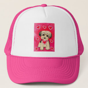 YORKIE POO TRUCKER HAT