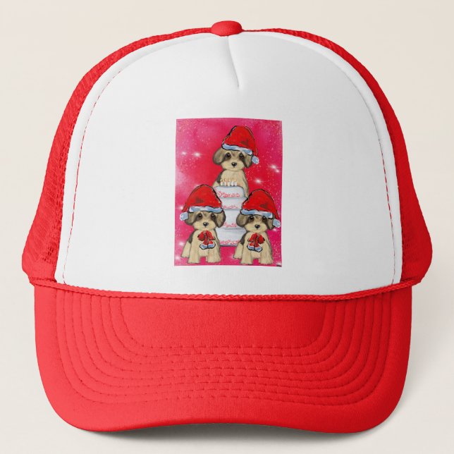 Yorkie Poo Trucker Hat (Front)