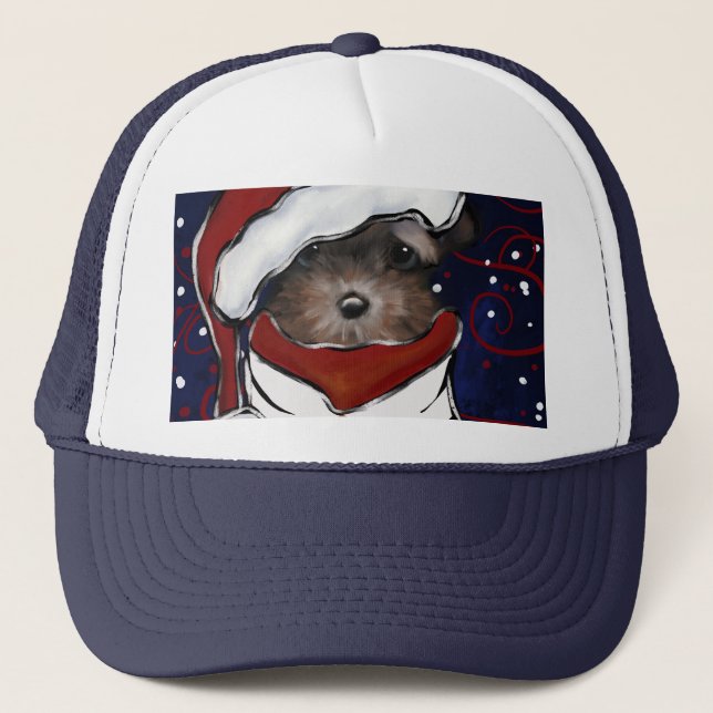 Yorkie Poo Trucker Hat (Front)