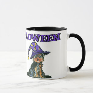 Yorkie Poo Witch Mug