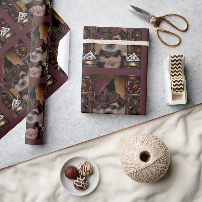 Yorkie Poo Wrapping Paper (Crafts)