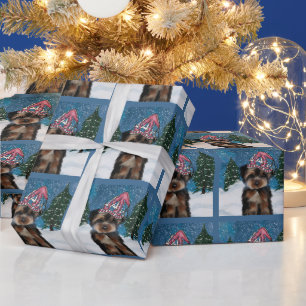 YORKIE POO WRAPPING PAPER