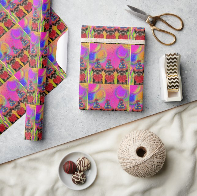 Yorkie Poo Wrapping Paper (Crafts)