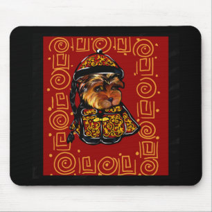 Yorkie Poo Year of the Dog Mouse Mat