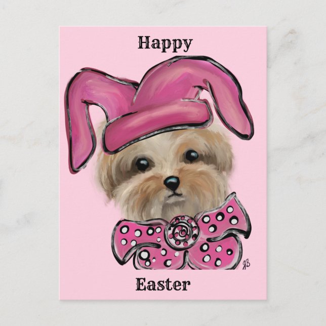 Yorkie   postcard (Front)