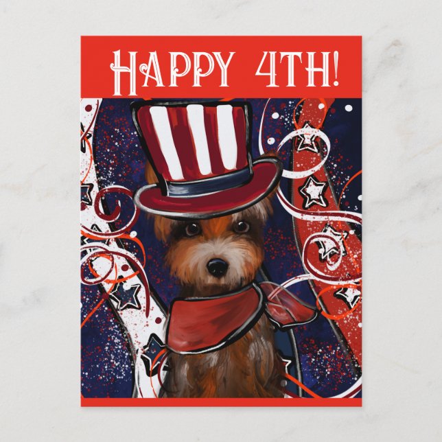 YORKIE       POSTCARD (Front)