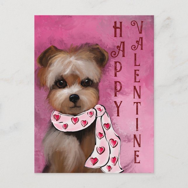 YORKIE           POSTCARD (Front)