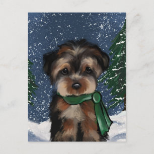 YORKIE POSTCARD
