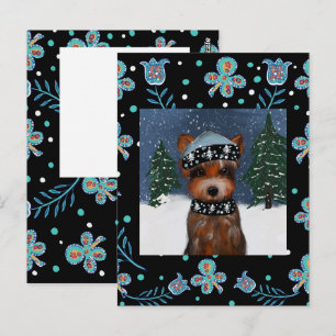 Yorkie postcard