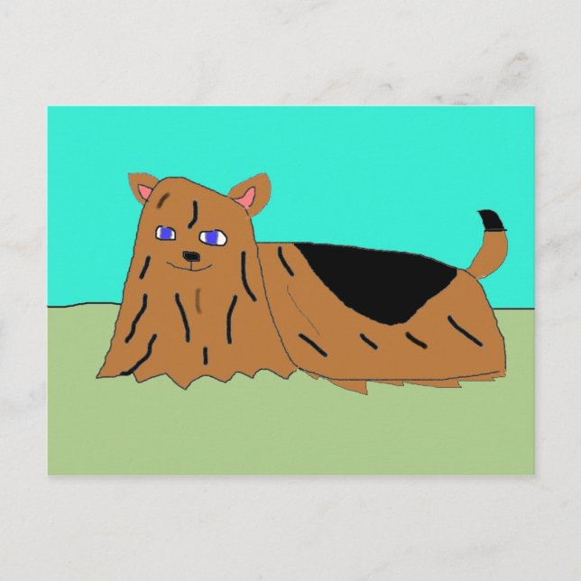 Yorkie Postcard (Front)