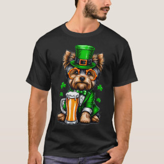 Yorkie Saint Paddys Day Costume For Lover Dog Tank