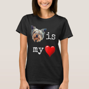 Yorkie Shirt Love Yorkshire Terrier Gifts Men Wome