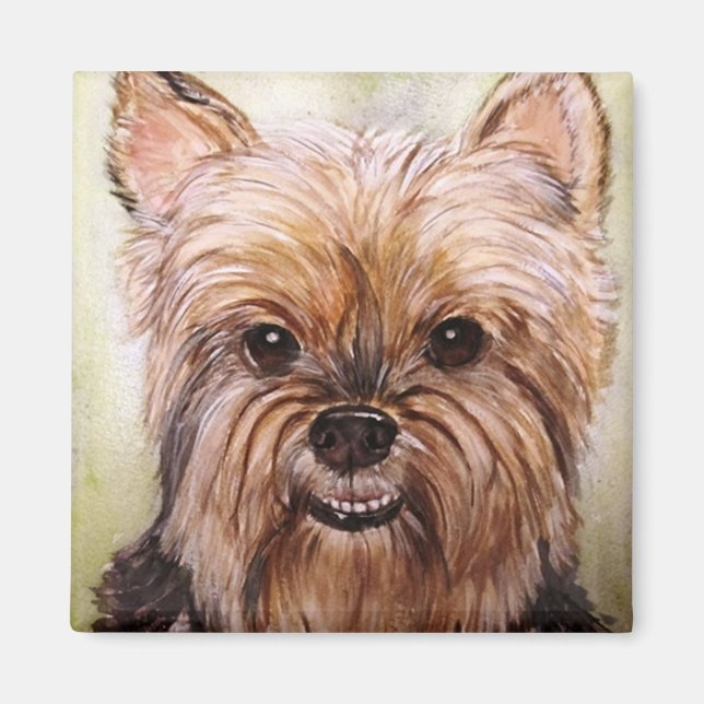 Yorkie Smile Magnet (Front)