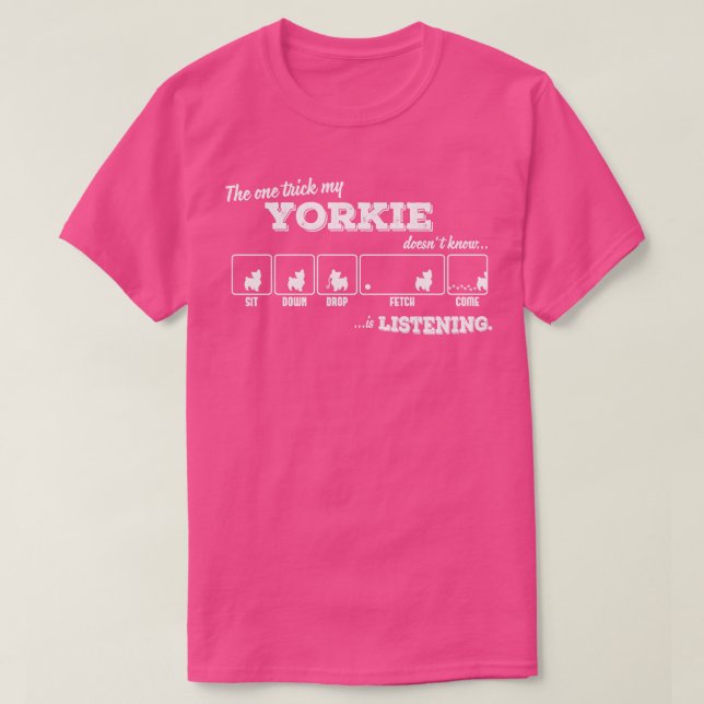 Yorkie T-Shirt (Design Front)