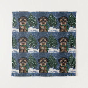 YORKIE TAPESTRY