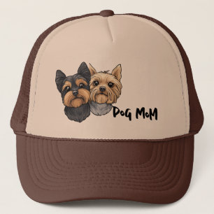 Yorkie Team Dog Mum Trucker Hat