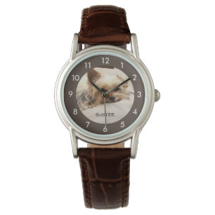 Yorkie Terrier Dog Personalised  Watch