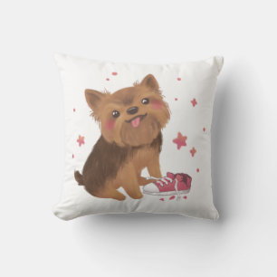 Yorkie the Cutest Trouble Maker Cushion