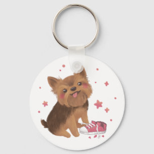 Yorkie the Cutest Trouble Maker Key Ring