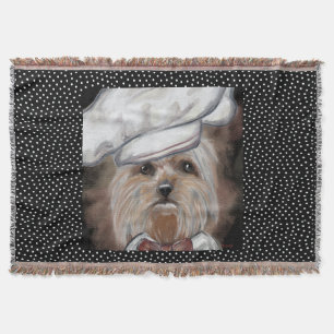 Yorkie Throw Blanket