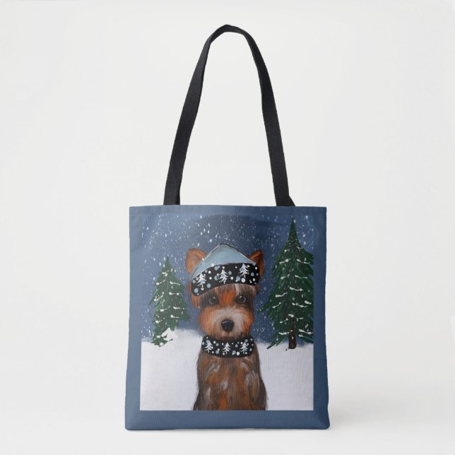 Yorkie Tote Bag (Front)