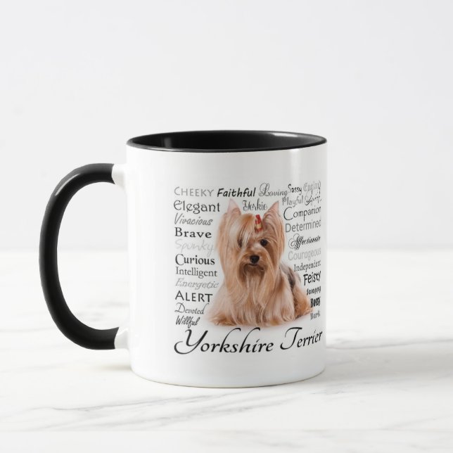 Yorkie Traits Mug (Left)