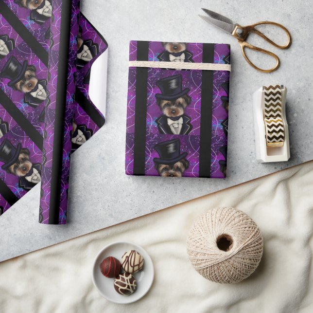 YORKIE             WRAPPING PAPER (Crafts)