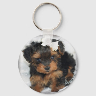 Yorkiepoo Key Ring