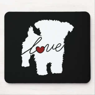 Yorkiepoo (Yorkie / Poodle) Love Mouse Mat