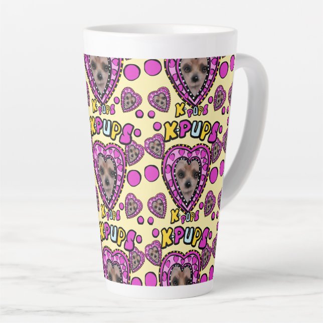 YORKIES  LATTE MUG (Right Angle)