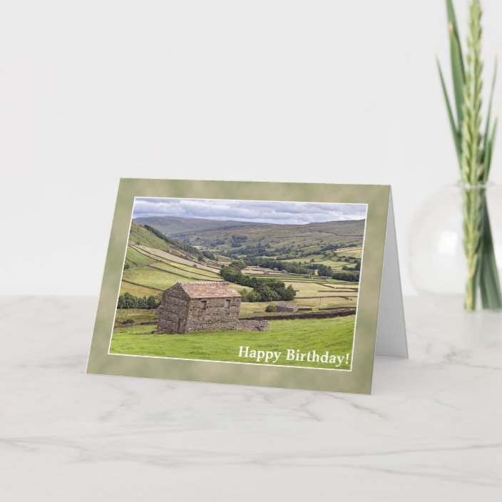 Yorkshire Birthday Card | Zazzle