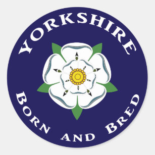 Yorkshire Born & Bred Stickers